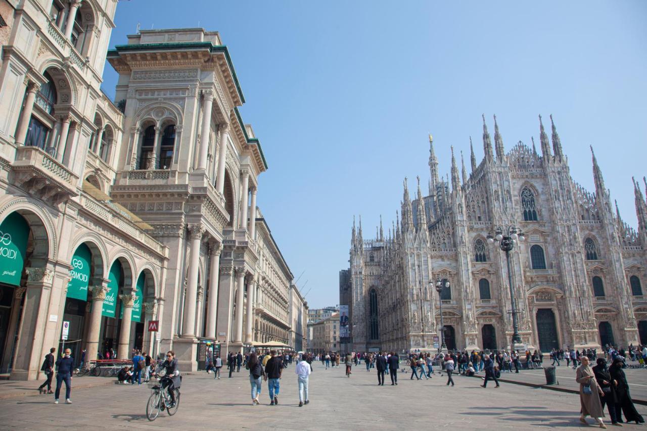 Ferienwohnung Luxury Flat Duomo 6Pax Wifi Top Mailand Exterior foto